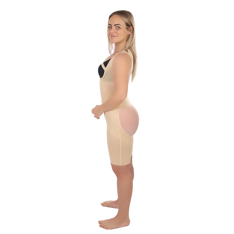 Open Buttock Girdle, Above the Knee (SO2H, 2 Layer)